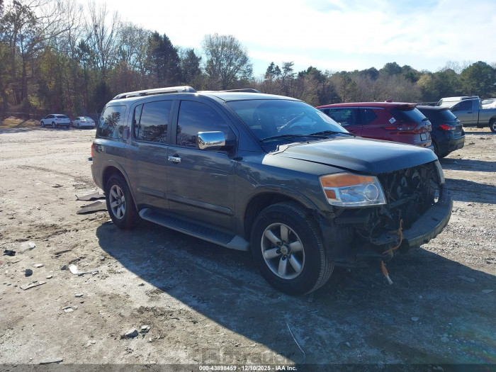 Nissan Armada 2011 VIN 5N1BA0ND2BN617306