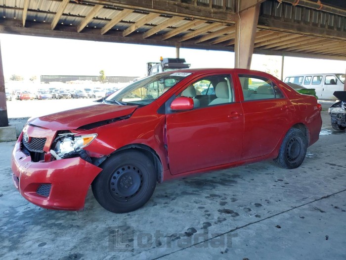 Toyota Corolla 2010 VIN JTDBU4EE2A9109694