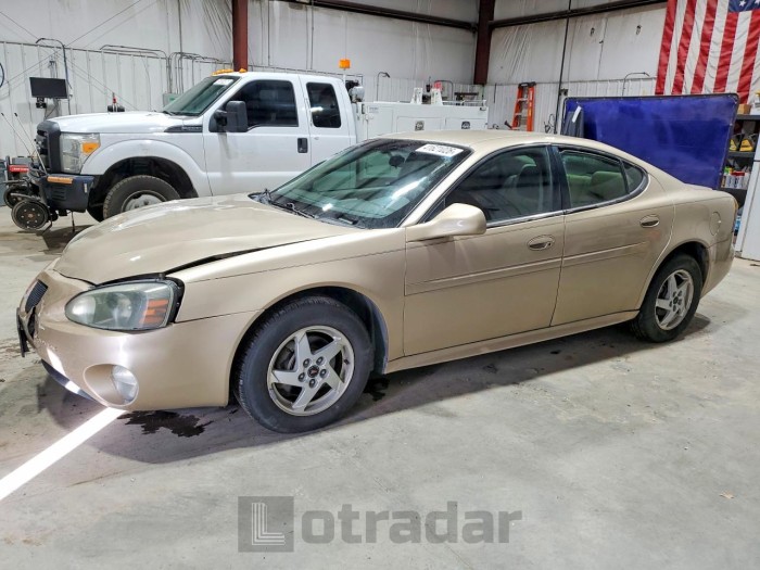 Pontiac Grand prix 2004 VIN 2G2WP522241228226