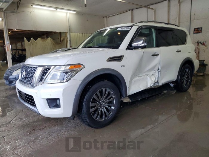 Nissan Armada 2018 VIN JN8AY2NE8J9735257