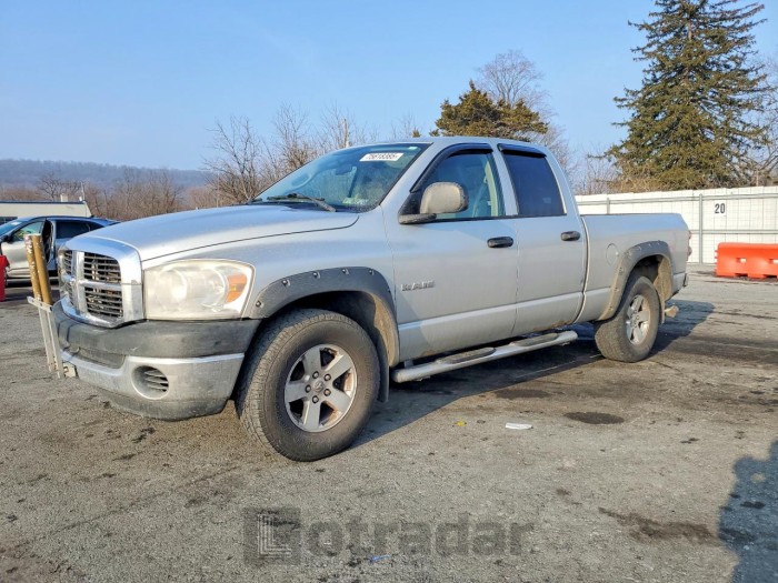 Dodge Ram 2008 VIN 1D7HU18N78S611016