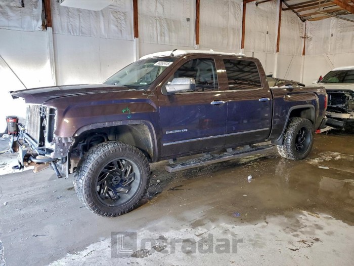 Gmc SIERRA 2016 VIN 3GTU2NEC5GG198799