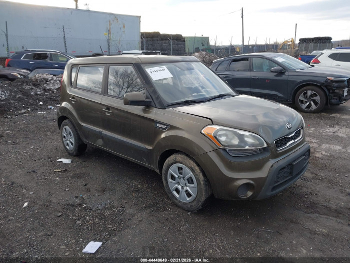 Kia Soul 2013 VIN KNDJT2A50D7521590