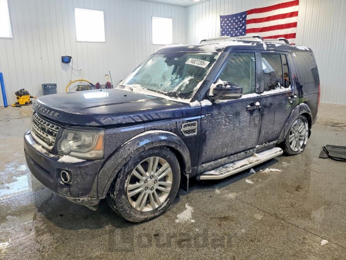 Land rover Lr4 2015 VIN SALAK2V62FA741575