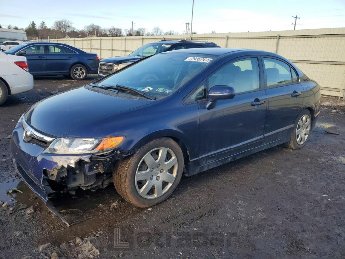 Honda Civic 2007 VIN 1HGFA165X7L073628