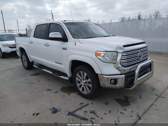 Toyota Tundra 2016 VIN 5TFFW5F10GX196139