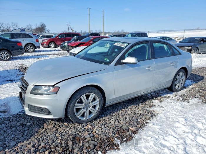 Audi A4 2011 VIN WAUBFAFL5BN040365