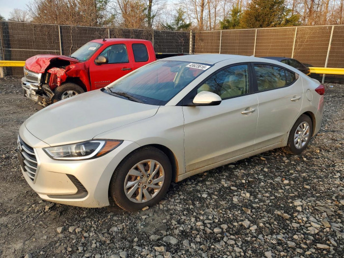 Hyundai Elantra 2017 VIN KMHD74LF1HU092563