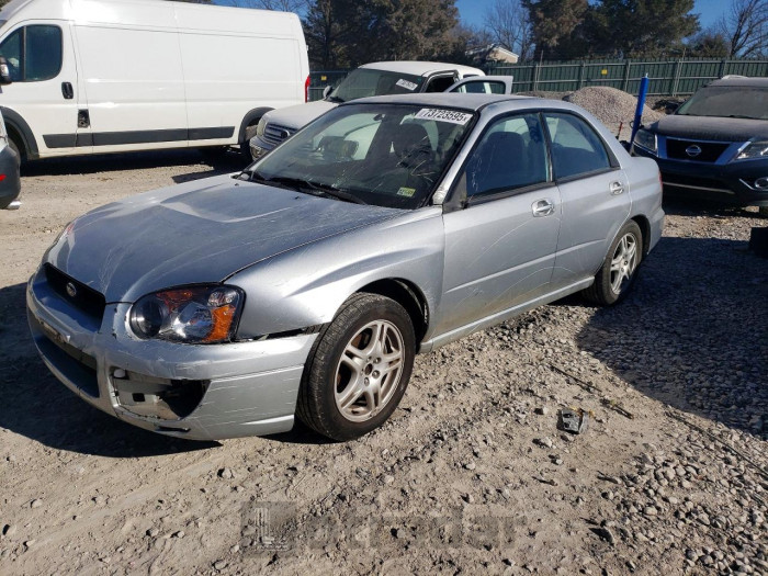 Subaru Impreza 2005 VIN JF1GD67535H516231
