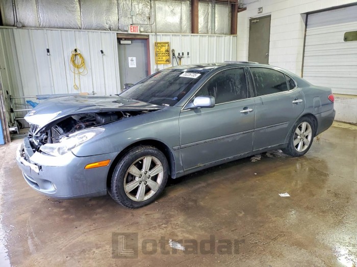 Lexus ES 2005 VIN JTHBA30G455059114