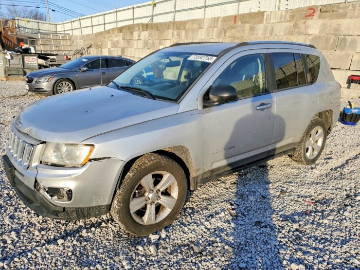 Jeep Compass 2012 VIN 1C4NJDBB7CD562399