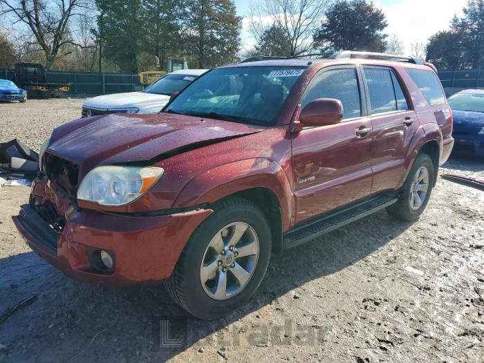 Toyota 4runner 2007 VIN JTEZU17R178086982