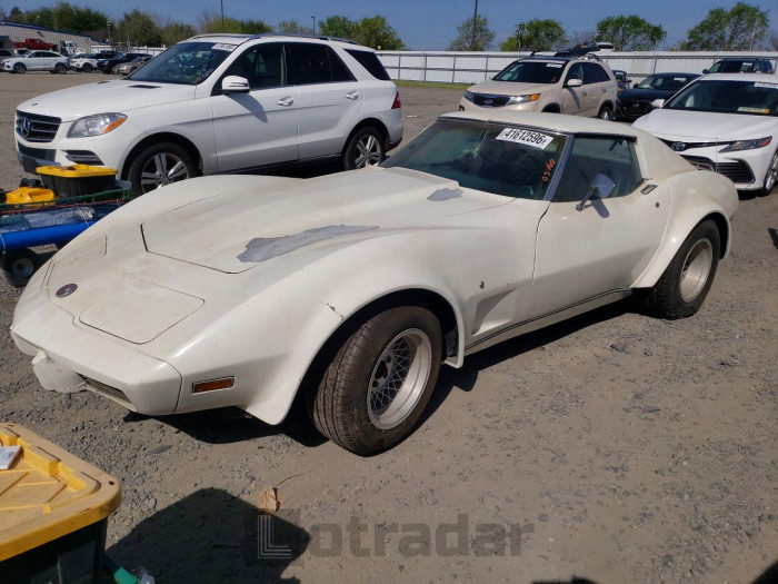 Chevrolet Corvette 1975 VIN 1Z37J5S406549