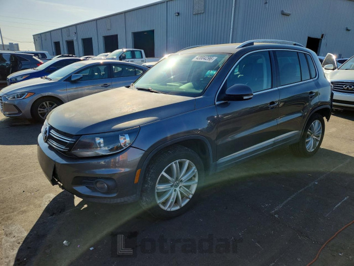 Volkswagen Tiguan 2012 VIN WVGAV7AX2CW003408