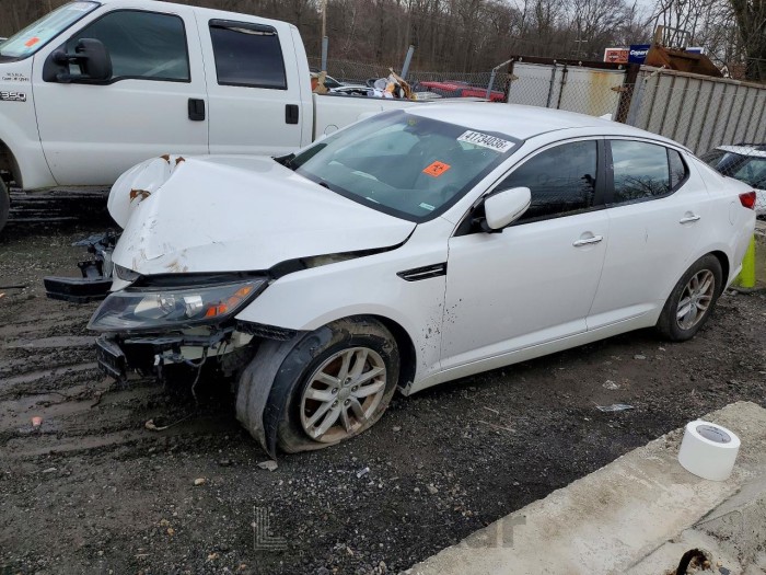 Kia Optima 2012 VIN KNAGM4A79C5280799