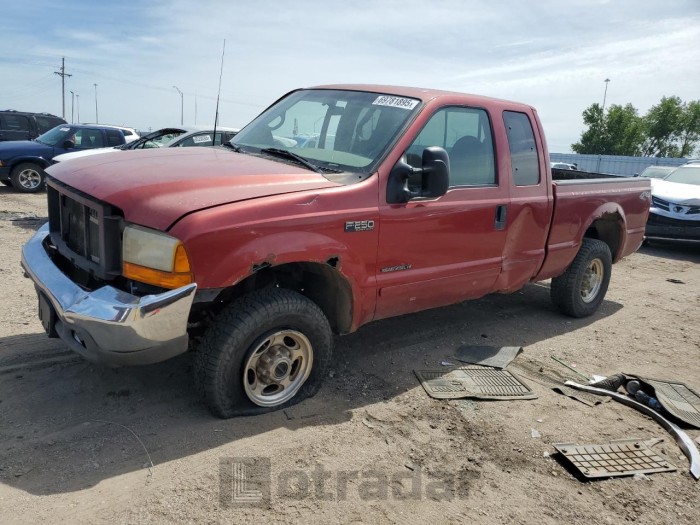 Ford F250 2001 VIN 1FTNX21F31EA24202