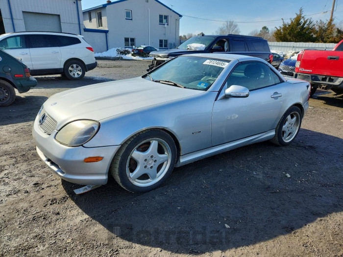 Mercedes-benz Slk-klasse 2001 VIN WDBKK49F81F185462
