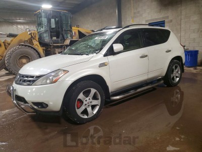 Nissan Murano 2004 VIN JN8AZ08W34W317619