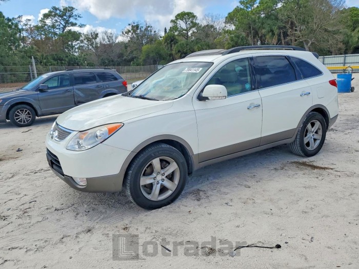 Hyundai Veracruz 2008 VIN KM8NU13C68U040685