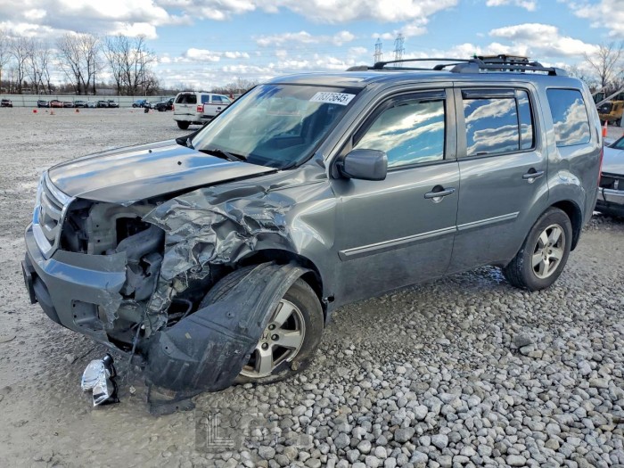Honda Pilot 2011 VIN 5FNYF4H7XBB044280