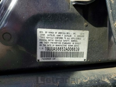 Acura Tl 2002 19UUA56652A006639