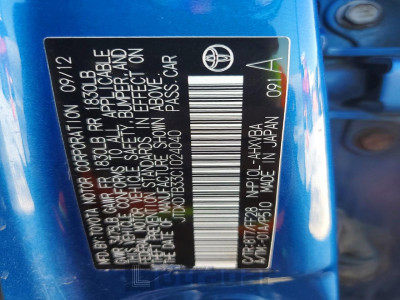 Toyota Prius c 2012 JTDKDTB33C1024040