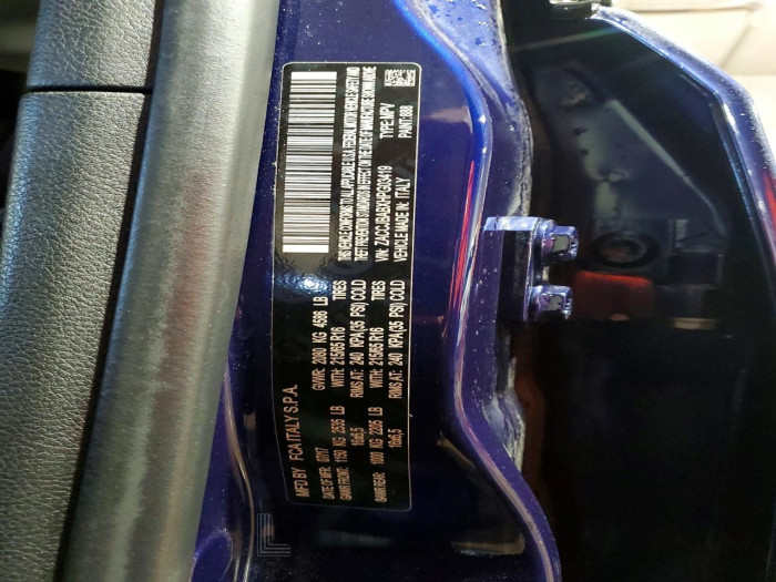 Jeep Renegade 2017 VIN ZACCJBABXHPG03419