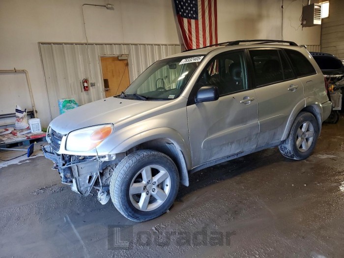 Toyota Rav 4 2004 VIN JTEHD20V246005004