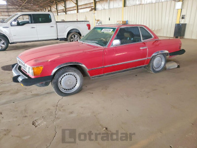 Mercedes-benz Sl-klasse 1984 WDBBA45A6EA014323