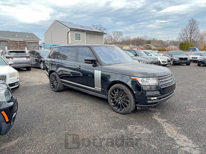 Land rover RANGE ROVER 2017 VIN SALGV5FE8HA356520