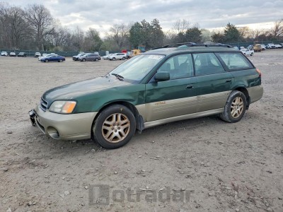 Subaru LEGACY 2000 VIN 4S3BH6861Y7662184