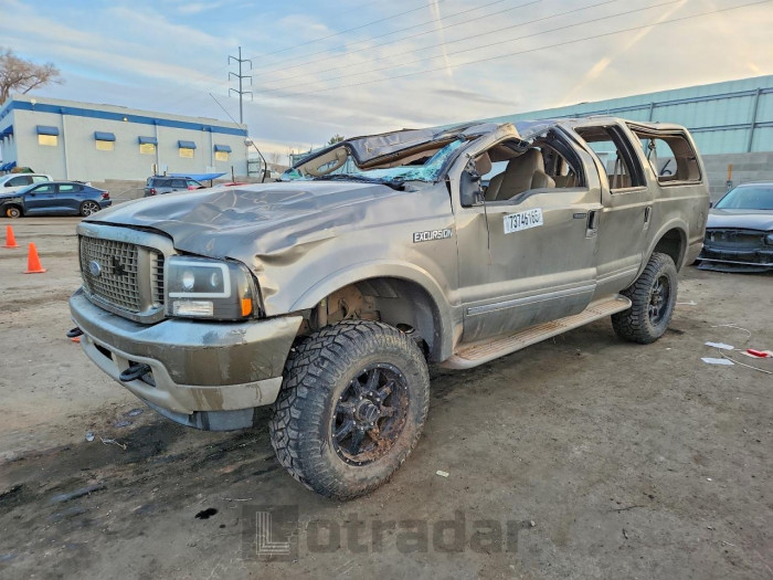 Ford Excursion 2003 VIN 1FMSU43P93EB66873