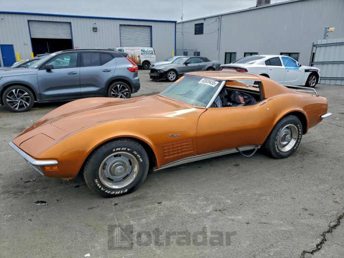 Chevrolet Corvette 1972 VIN 1Z37K2S512400