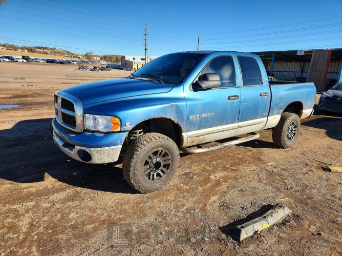 Dodge Ram 2004 VIN 3D7KU28C44G203830