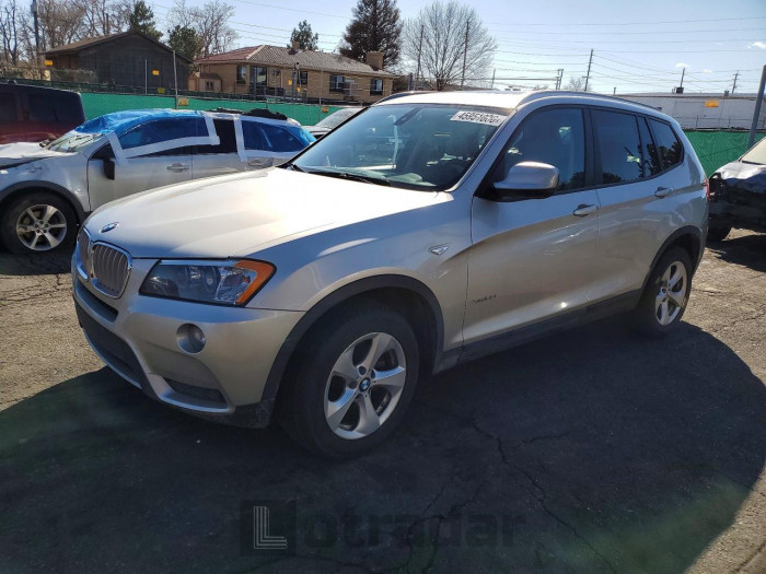 BMW X3 2012 VIN 5UXWX5C55CL722947