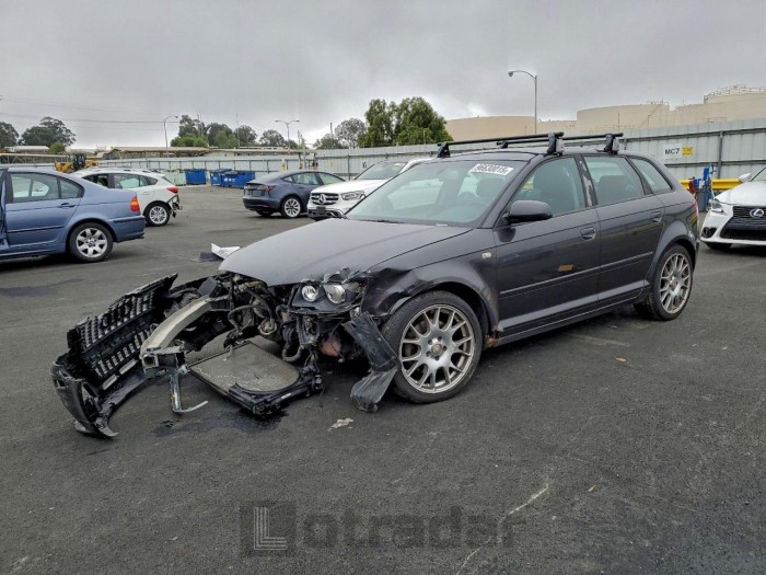 Audi A3 2007 VIN WAUKD78P97A016139