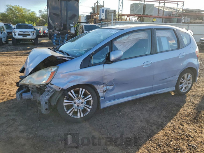 Honda Fit 2010 VIN JHMGE8H40AC024724
