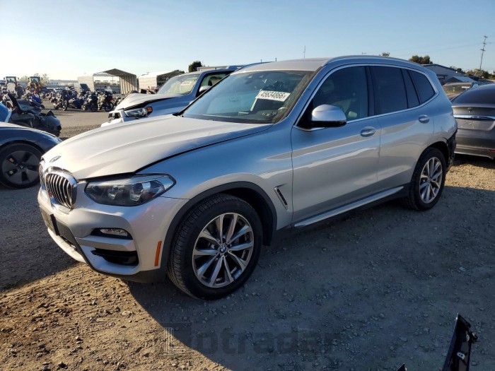 BMW X3 2019 VIN 5UXTR7C59KLE97653