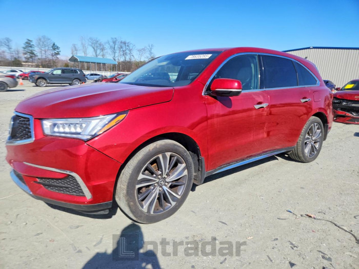 Acura Mdx 2019 VIN 5J8YD4H52KL018761