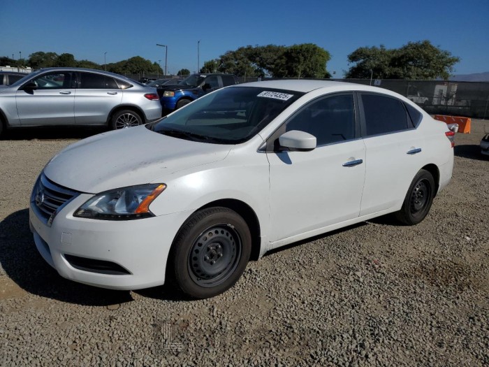 Nissan Sentra 2014 VIN 3N1AB7AP8EY259497
