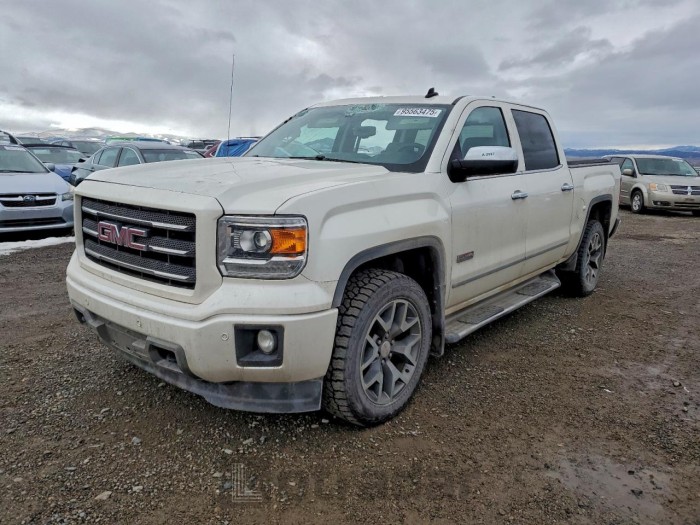 Gmc SIERRA 2014 VIN 3GTU2VEC4EG231059