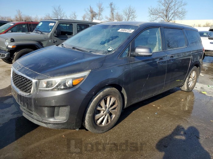 Kia SEDONA 2016 VIN KNDMB5C10G6114469