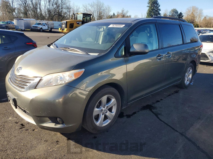Toyota Sienna 2012 VIN 5TDKK3DC1CS215137