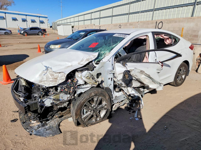 Hyundai Elantra 2018 VIN 5NPD84LF7JH254102