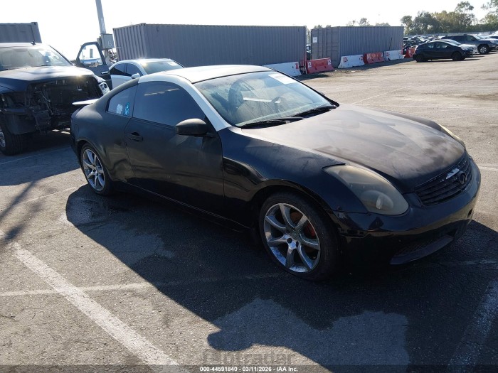 Infiniti G 2004 VIN JNKCV54E04M306484