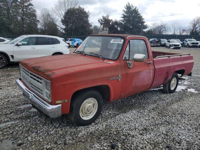 Chevrolet S-10 pickup 1986 VIN 1GCDC14H4GF427610