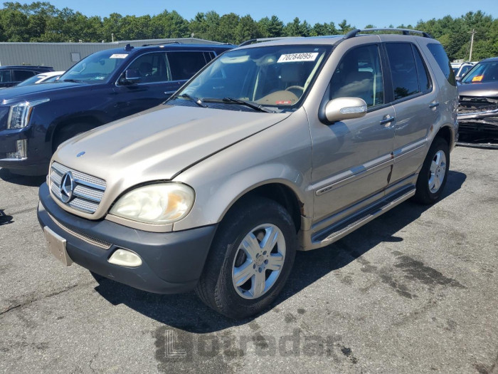 Mercedes-benz M-klasse 2005 VIN 4JGAB75E45A532103
