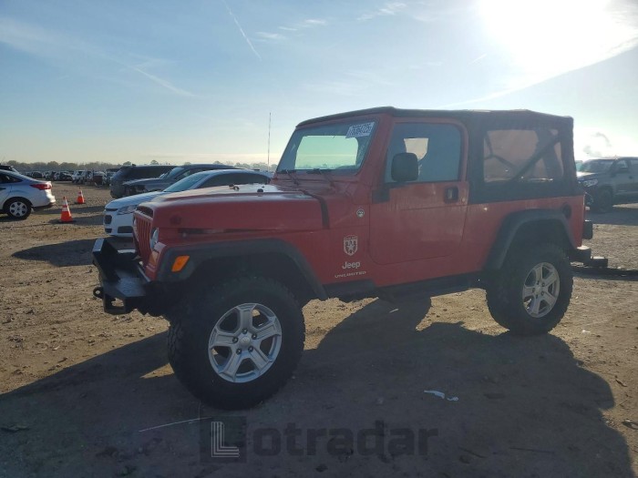 Jeep Wrangler / 2005 VIN 1J4FA44SX5P358595
