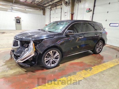 Acura Mdx 2018 VIN 5J8YD4H57JL021248