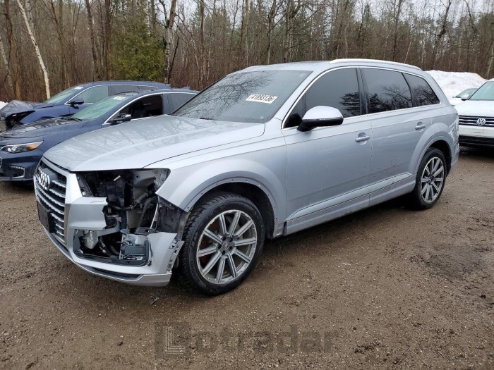 Audi Q7 2018 VIN WA1VAAF73JD013259